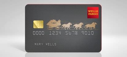 Wells Fargo touchless chip card